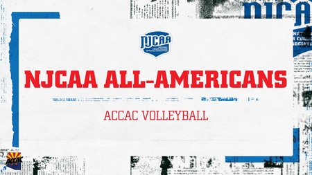ACCAC Volleyball Secures Six All-Americans on 2025 NJCAA All-America Teams
