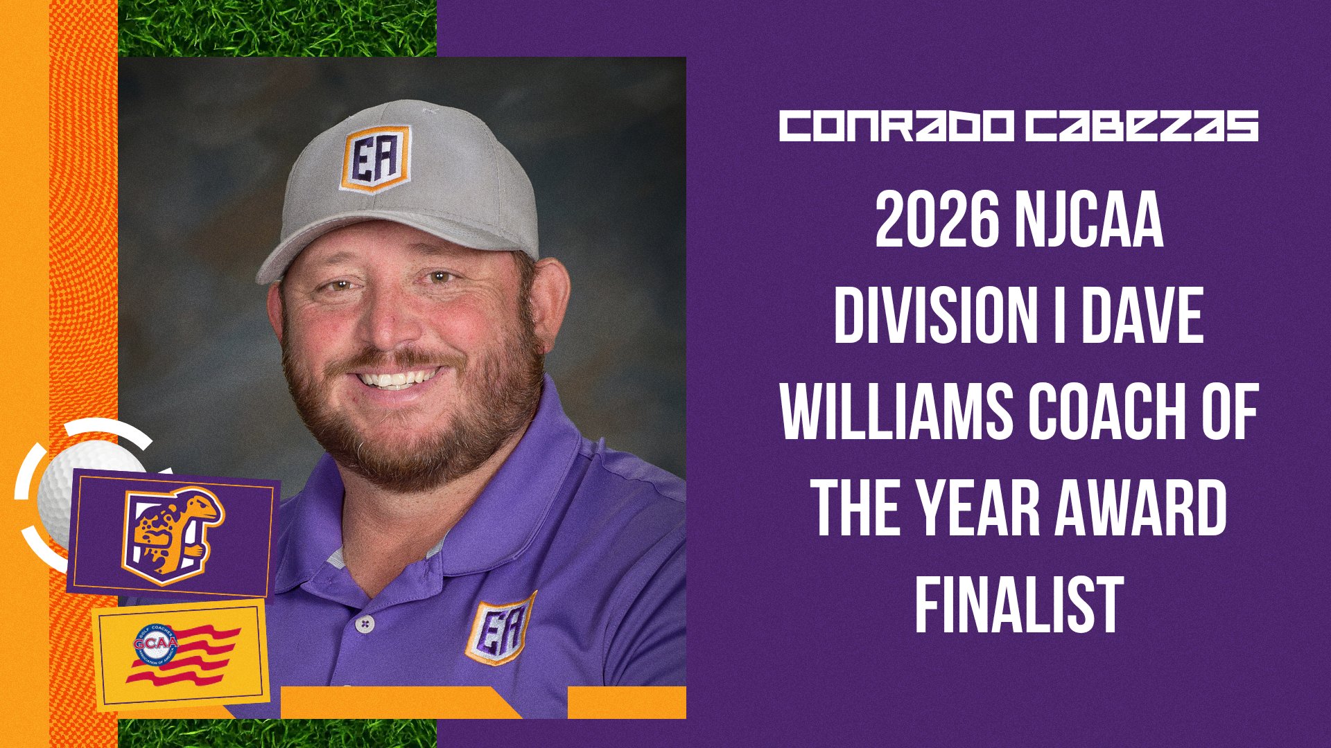 Conrado Cabezas | 2026 NJCAA Division I Dave Williams Coach of the Year Award Finalist